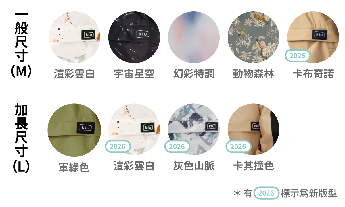 KiU 空氣感 5秒快穿雨衣